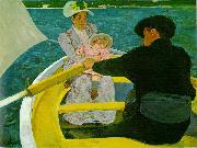 Mary Cassatt The Boating Party oil on canvas